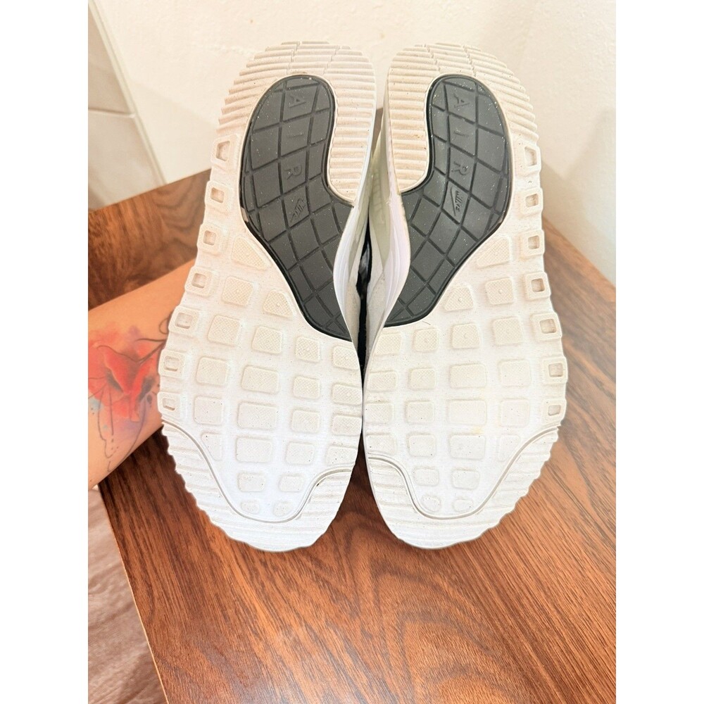 Nike Air Max SYSTM Shoes Womens Size 9.5 White Black Mesh Running DM9538-100 - Picture 6 of 9